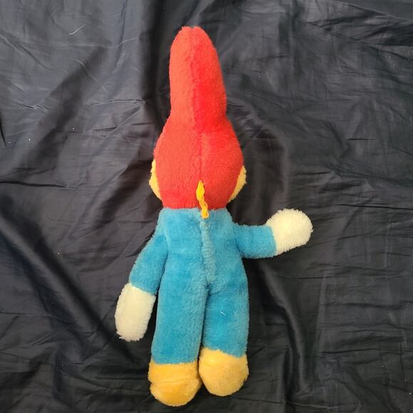 VTG WALTER LANTZ ACE NOVELTY WOODY WOODPECKER PLUSH 1985 STUFFED ANIMAL TOY 16” - Picture 2 of 3